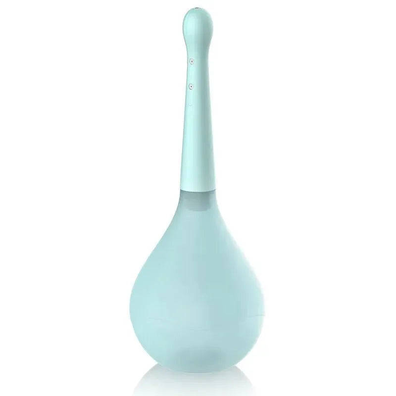 Squeezable Silicone Enema Bulb with Tapered Probe - EdenSeduce